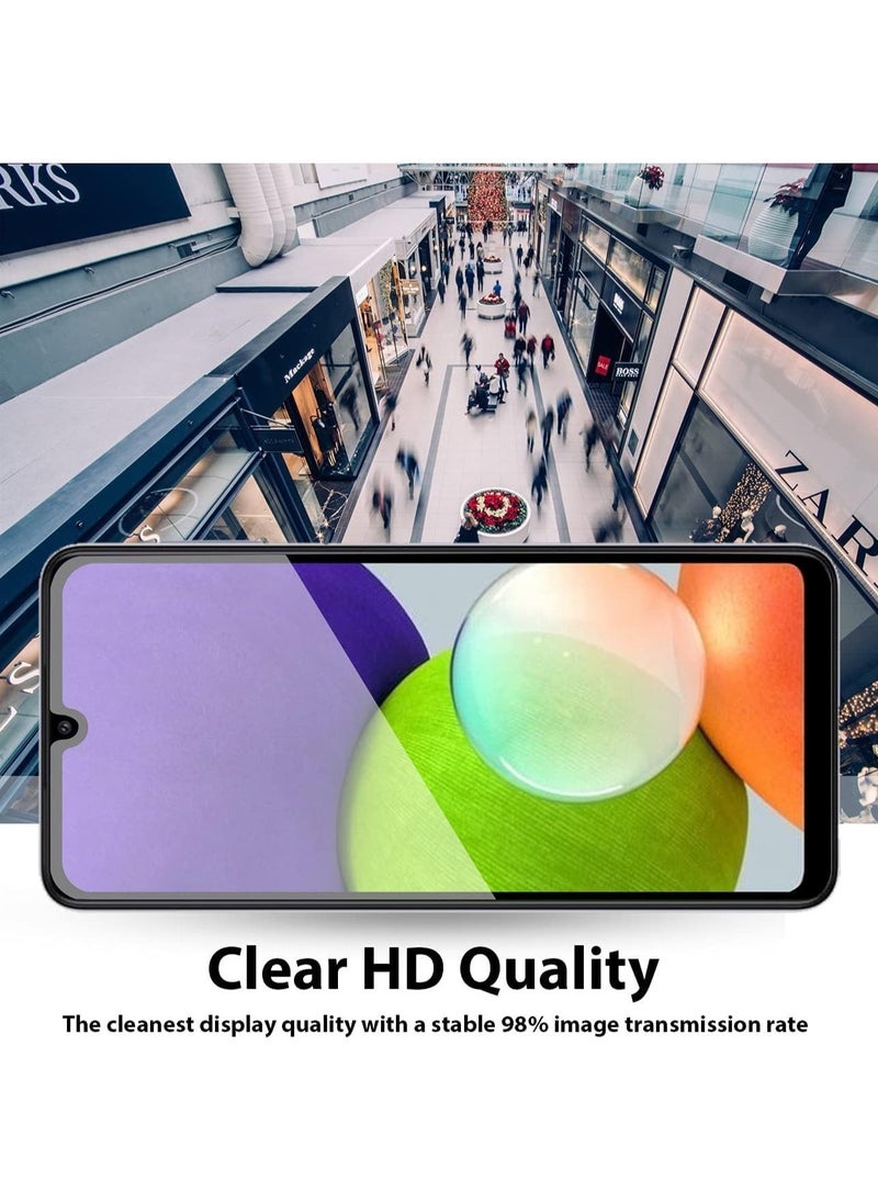 Raxoom Screen protector compatible with Samsung Galaxy A22 5G Anti-Glare Screen Protector Tempered Glass - Image 3