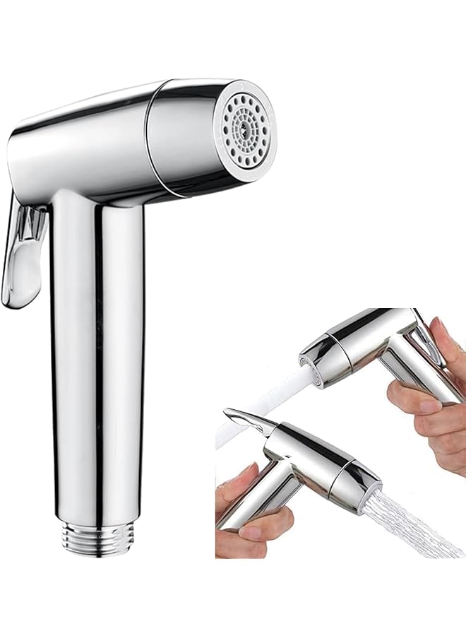 The Bros Bidet Sprayer Head, 2 mode Bidet Hand Shower, Stainless Steel Handheld Bidet Sprayer, Bathroom Sprayer, for Kitchen and Toilet Cleaning - Image 1