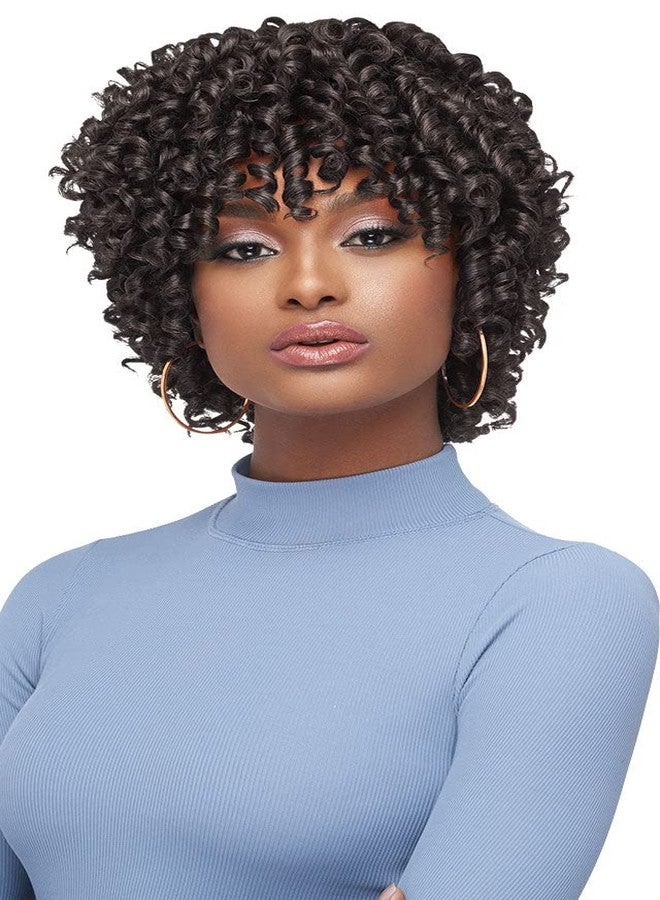Outre Purple Pack 3Pcs Salon Set Curly Wavy Style Human Hair Blend Weaves - STRAW SET (C4/30) - Image 1