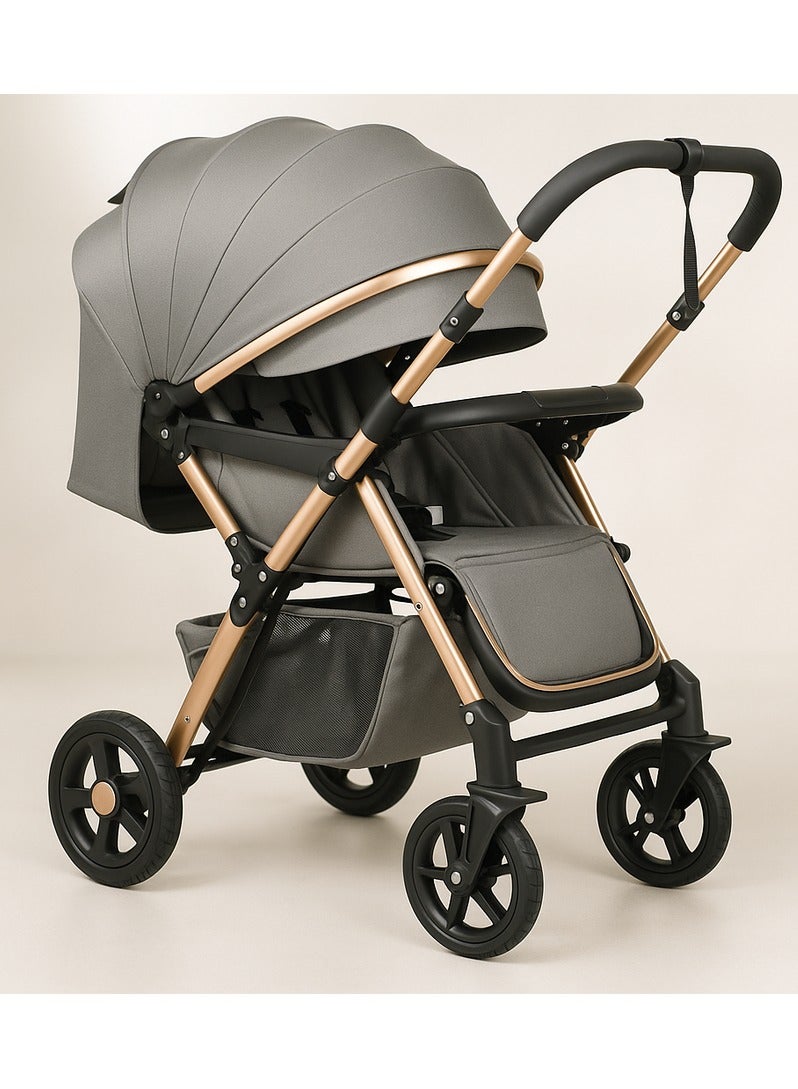 بيليكو عربة أطفال مفردة عالية الجودة (رمادي) 511 - Image 1