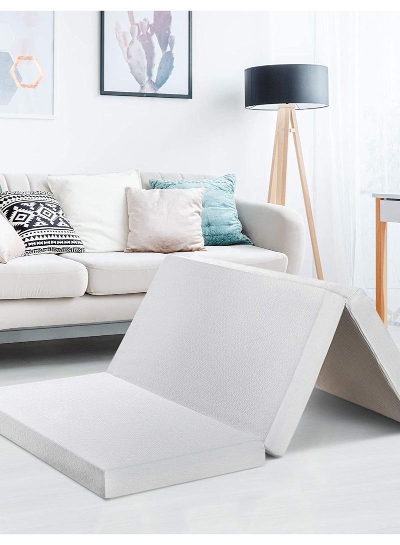 Comfy مرتبة مريحة قابلة للطي ومحمولة بالكامل 180 × 90 × 7 سم