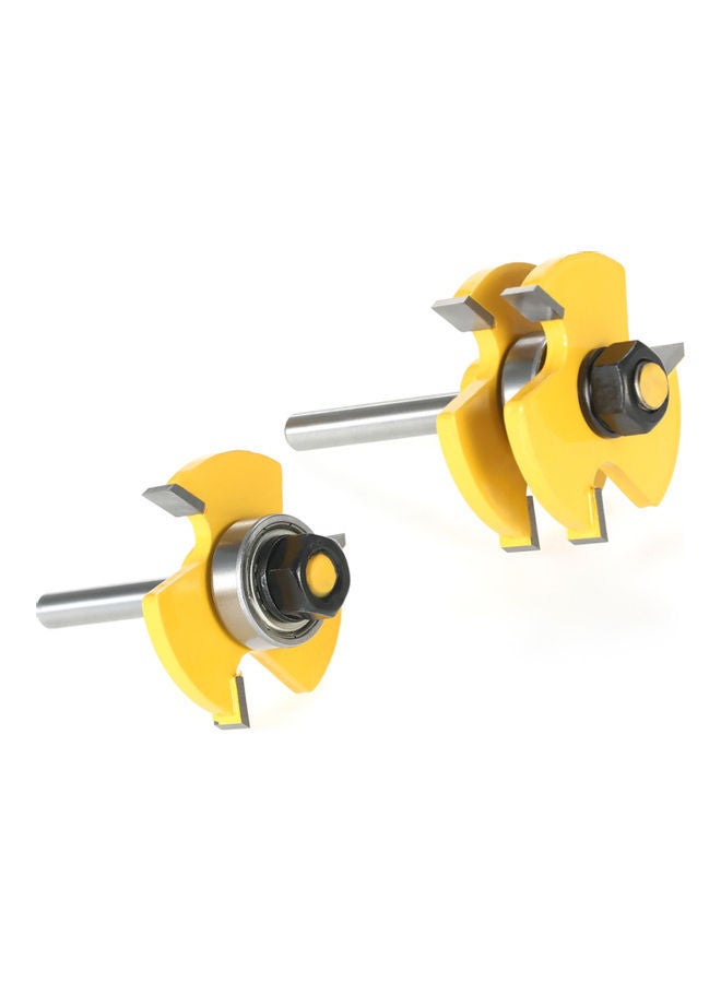 نيبمينينت أداة تشذيب الخشب من قطعتين أصفر - Image 5