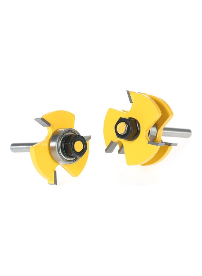 نيبمينينت أداة تشذيب الخشب من قطعتين أصفر - Image 4