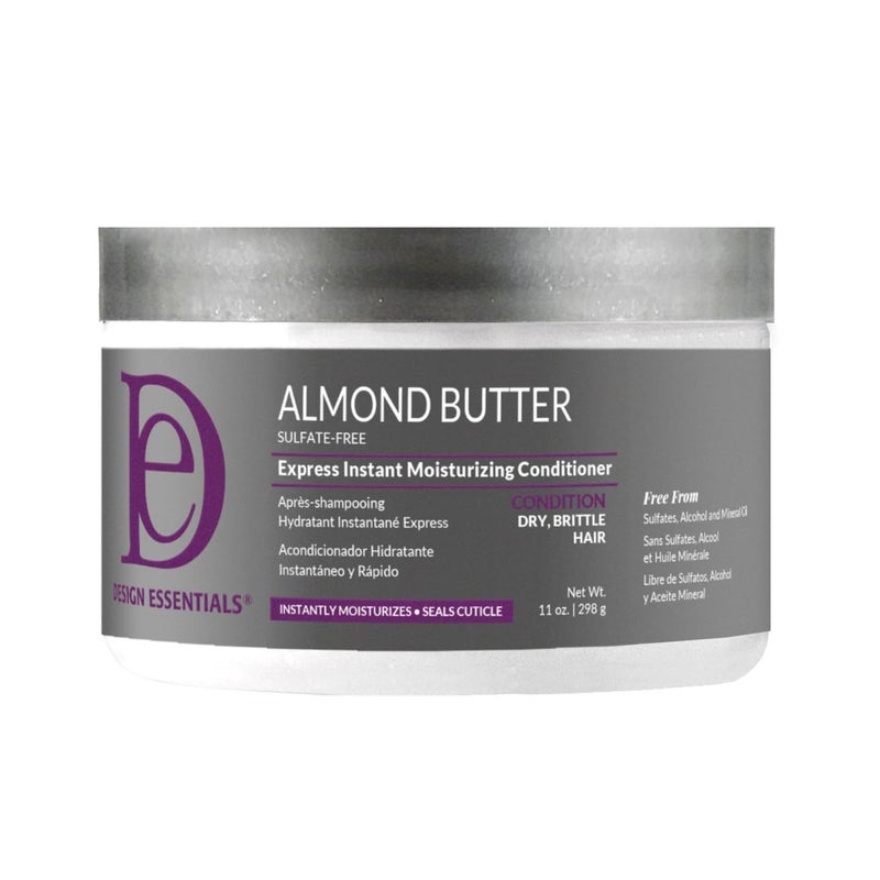 Design Essentials Almond Butter Express Instant Moisturizing Conditioner, For Hydrating and Moisturizing Dry, Brittle Hair, 11 oz (Pack of 1) - Image 1
