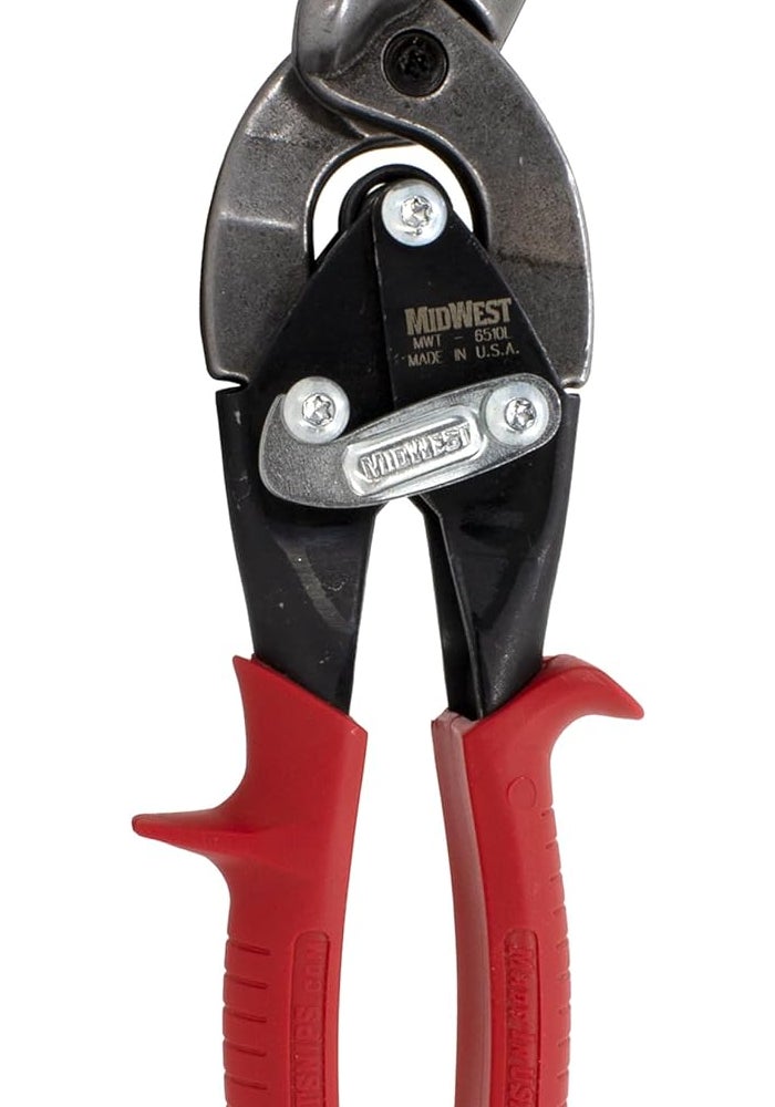 MIDWEST TOOL 5.5" Forged Molybdenum Alloy Steel Left Hand Sheet Metal Shears - Image 1