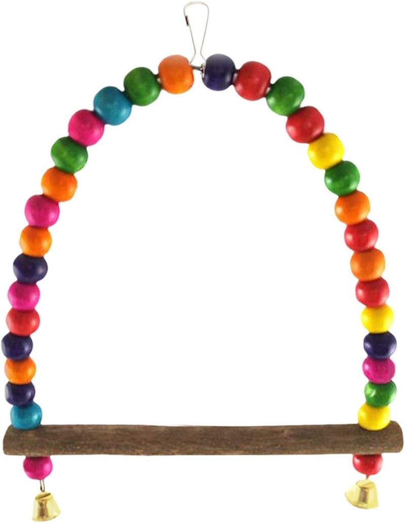 SunGrow Hummingbird Swing Perch, 6” x 8.5”, Wooden Dowel Makes for Resting Spot, 1-Piece - Image 2