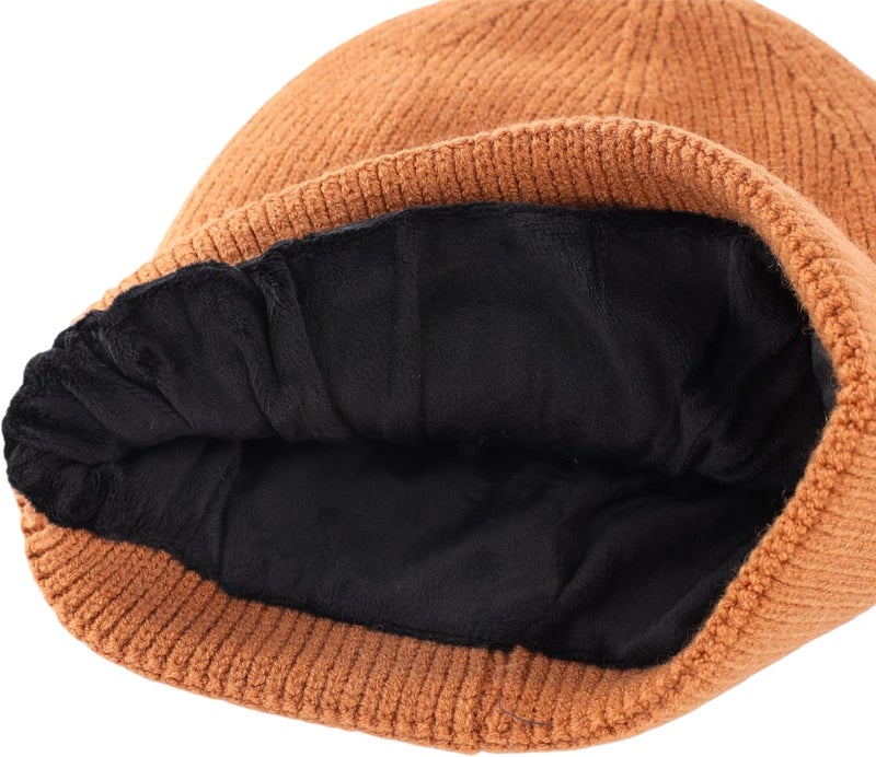 Connectyle Kids Beanie Hat Warm Winter Hats for Boys Girls Fleece Lined Knit Kids Hat for Ages 1-5 - Image 5