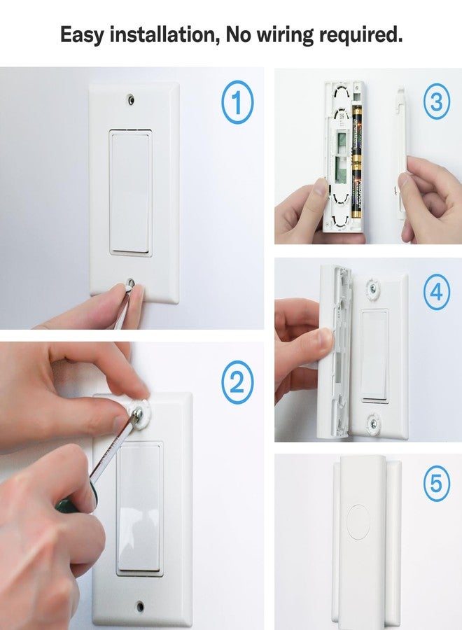 THIRDREALITY Zigbee Smart Switch, Toggle / Rocker, No Wiring Required.Hub Required,Compatible with Echo Devices with Built-in Zigbee Hub,Home Assistant,Hubitat - Image 5