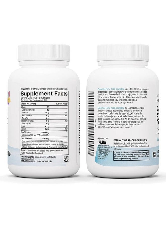 4life - Bio-EFA with CLA (60 ct/bottle) by 4Life [Health and Beauty] by 4life - Image 1