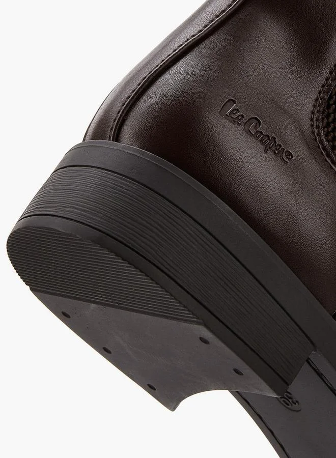 Lee Cooper BROWN Women'S Solid Slip-On Ankle Boots for Women | Best Price UAE