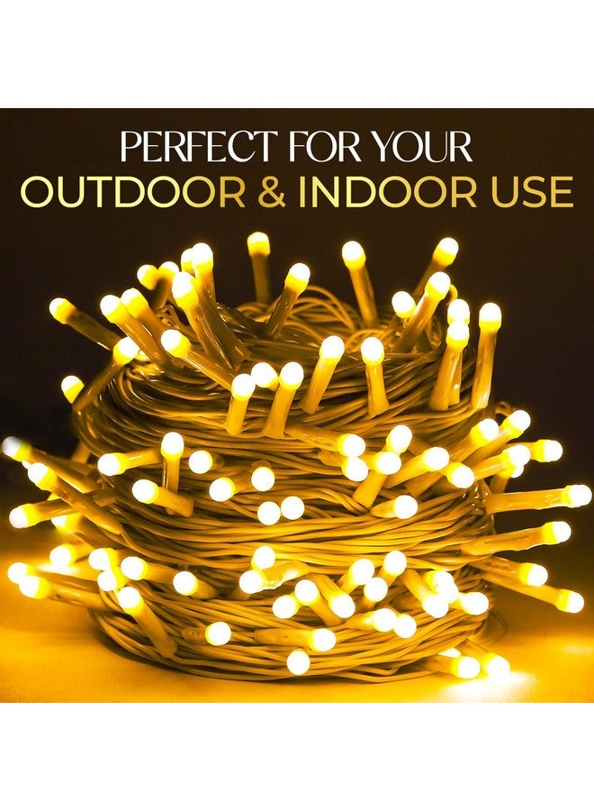 Lexton 40 LED Power Pixel Serial String/Fairy Light | Plug Sourced | Suitable for Home & Outdoor Decoration, Diwali, Christmas, Ramadan, Wedding, Party, Festival (Pack of 20, Warm White) - Image 5