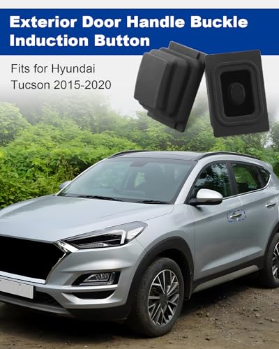 ANODZU Exterior Door Handle Buckle Induction Button Fit for Hyundai Tucson 2015 2016 2017 2018 2019 2020 2Pcs - Image 3