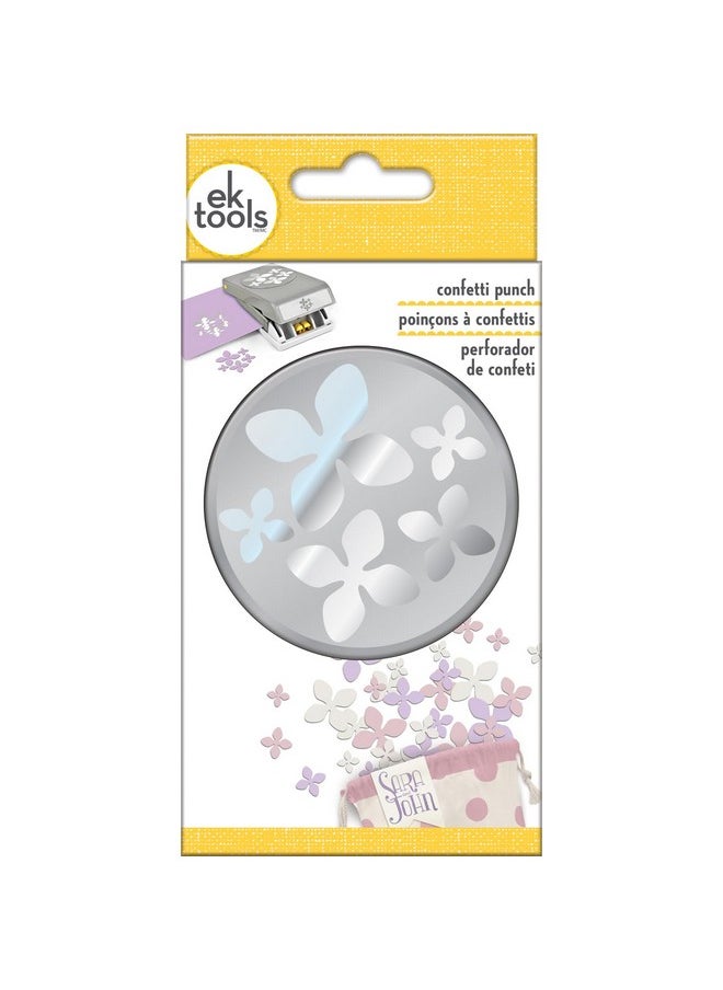 EK Tools Ek Success Psn L Confetti Hydrangea 5430328 7.82 X 15.42 X 3.58 Cm White  - Image 1