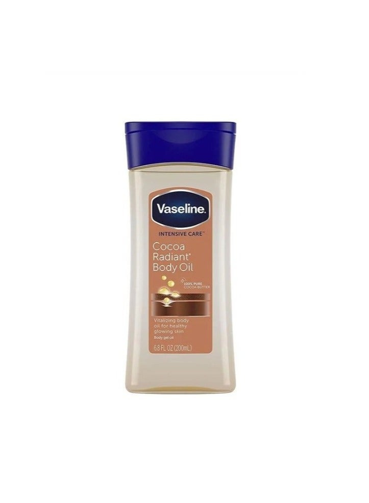 Vaseline Intensive Care Cocoa Radiant Body Oil 200ml