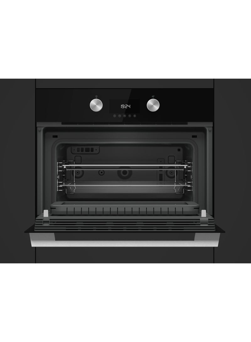 TEKA Compact 45 cm Built-in Microwave with Grill and Touch Control, 3 Cooking Functions, 5 Power Levels, 1000W Microwave Power 45L Capacity MLC 8440 BK 45 L 1400 W 111160003 Black - Image 3