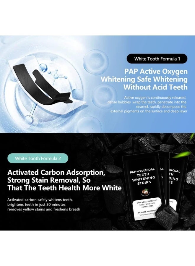 IVISMILE 28 Strips Teeth Whitening Strips,Sensitive Teeth Whitening Individual Strips,Professional Safe Tooth Whitening Kits,Teeth Cleaning Strip for Fast Remove Yellowing Tooth Strip - Image 5