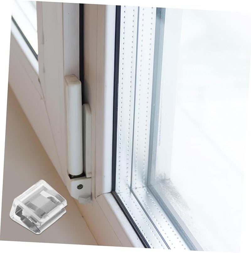 5 حزمة من مشابك أمان النوافذ للأبواب المنزلقة سهلة التركيب قفل محسن السلامة - Image 4