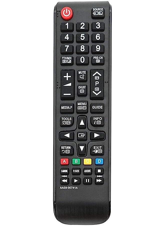 HuHa - Aa59-00741A Replaced Remote Control Fit For Samsung F5000 F5020 Series Led Tv Un32F5000 Un46F5000Af Ue32F5000 Ue40F5000 Ue39F5000 Ue42F5000 Ue46F5000 Ue50F5000 Sub For Remote Aa59-00600A - Image 1