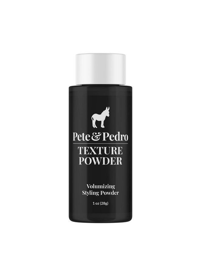 Pete & Pedro Pete & Pedro TEXTURE POWDER - Texturizing and Volumizing Styling Powder For Men & Women | Adds Mega Volume & Texture, Matte Finish, Root Lifting & Restyleable Hold | As Seen on Shark Tank, 1 oz.  - Image 1