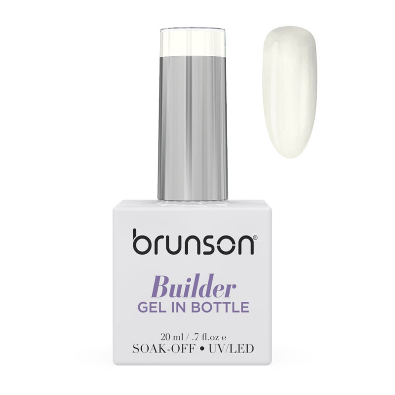 brunson TPO Free Builder Gel for Nails 20ml 10in1 Builder Gel in a Bottle BIAB No Heat Non Yellowing Long Lasting Soak Off Gel for Nail Extensions Overlay Strengthen Repair Base Coat Hema Free hard gel for salon - Image 1