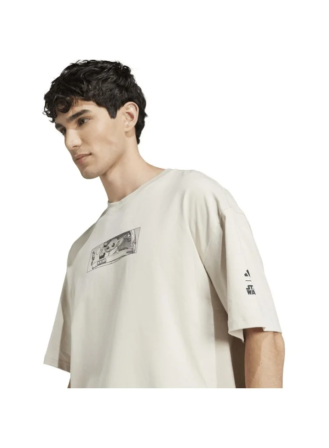 adidas adidas star wars the mandalorian loose fit men graphic t-shirt