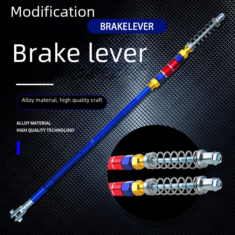 Generic LC135 Aluminum Brake Lever Motorcycle Modification Gold 