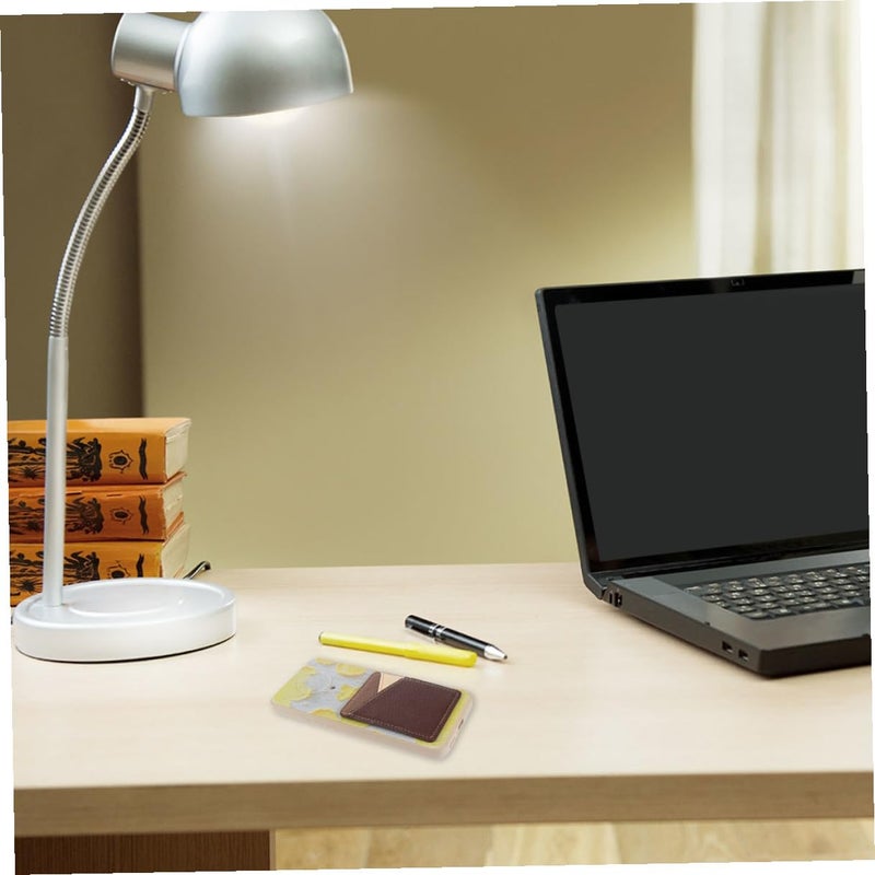 Coffee Brown Pu Leather Phone Card Holder Sticky Pocket For Smartphones Back Travel Daily Use 2pcs - Image 4