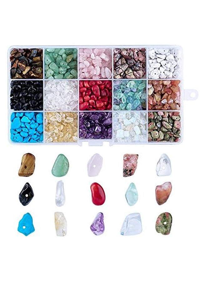 Irregular Shaped Chip Gemstone Beads 1 Box 15 Style 5-8mm