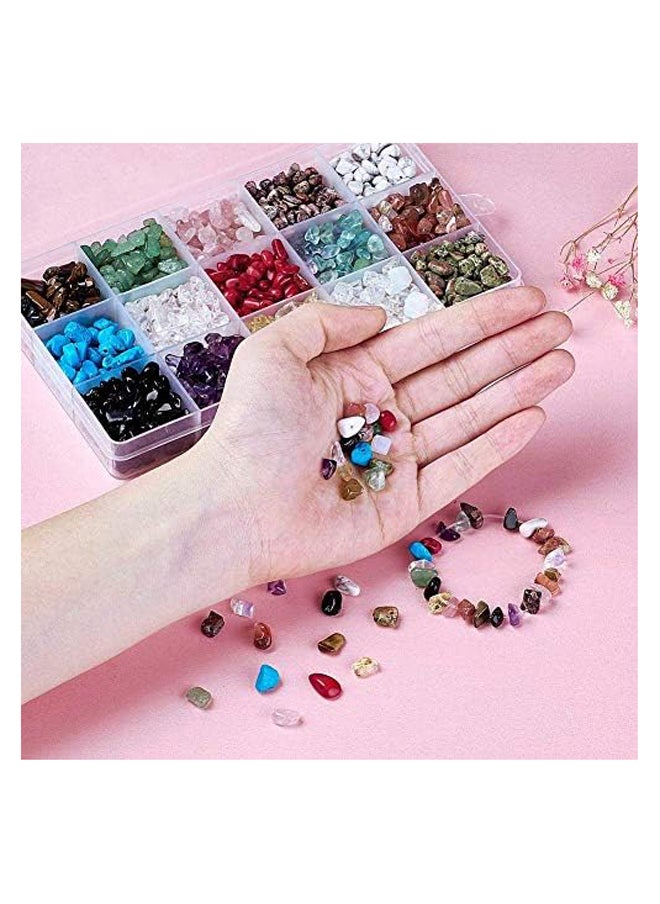 Irregular Shaped Chip Gemstone Beads 1 Box 15 Style 5-8mm