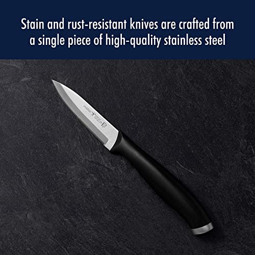 HENCKELS Silvercap Razor-Sharp 3-Piece Kitchen Knife Set, Chef Knife, Paring Knife, Utility Knife, German Engineered Informed by 100+ Years of Mastery - Image 4