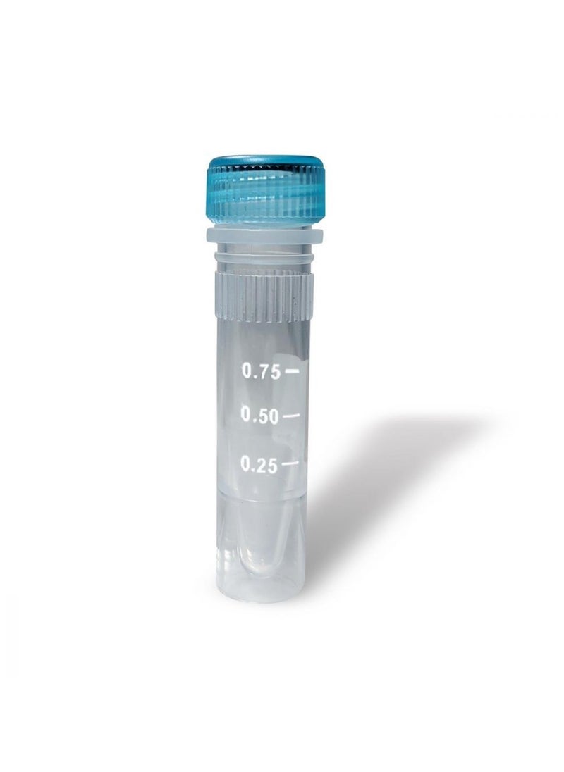 Cellpro 5mL Screw Cap Tubes, nonsterile, caps packed separately, 5 bags of 100, 500/Pk  - Image 1