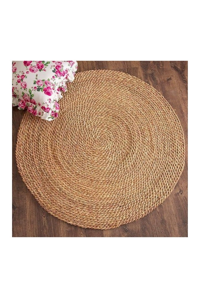 FFD Handwoven Jute Rug - Eco-Friendly, Reversible, and Vintage-Inspired for Kitchen, Entryway, or Bedroom"  - Image 1