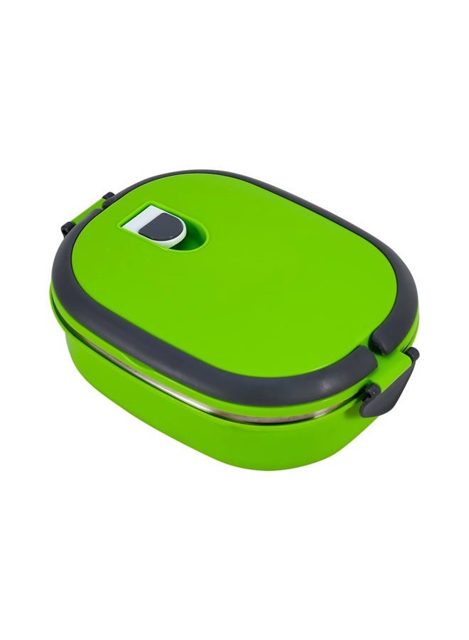 Raguso Thermal Food Box Container, Green Insulated Food Container Safe 1 Layer for Home - Image 1