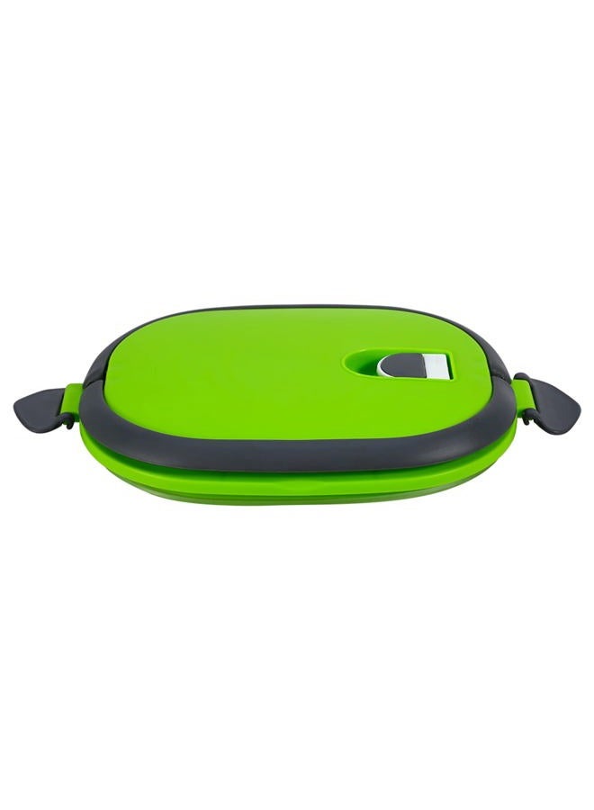 Raguso Thermal Food Box Container, Green Insulated Food Container Safe 1 Layer for Home - Image 3