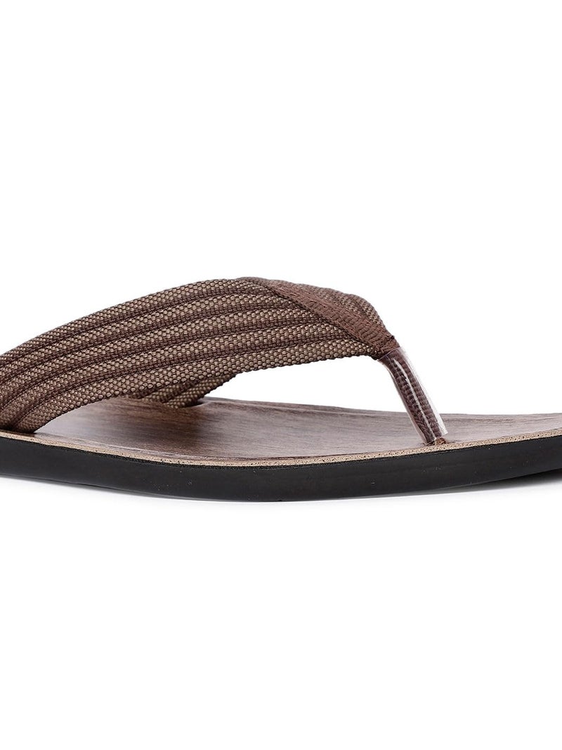 Bata Men Casual Slipper - Brown (UK- 8) - Image 5