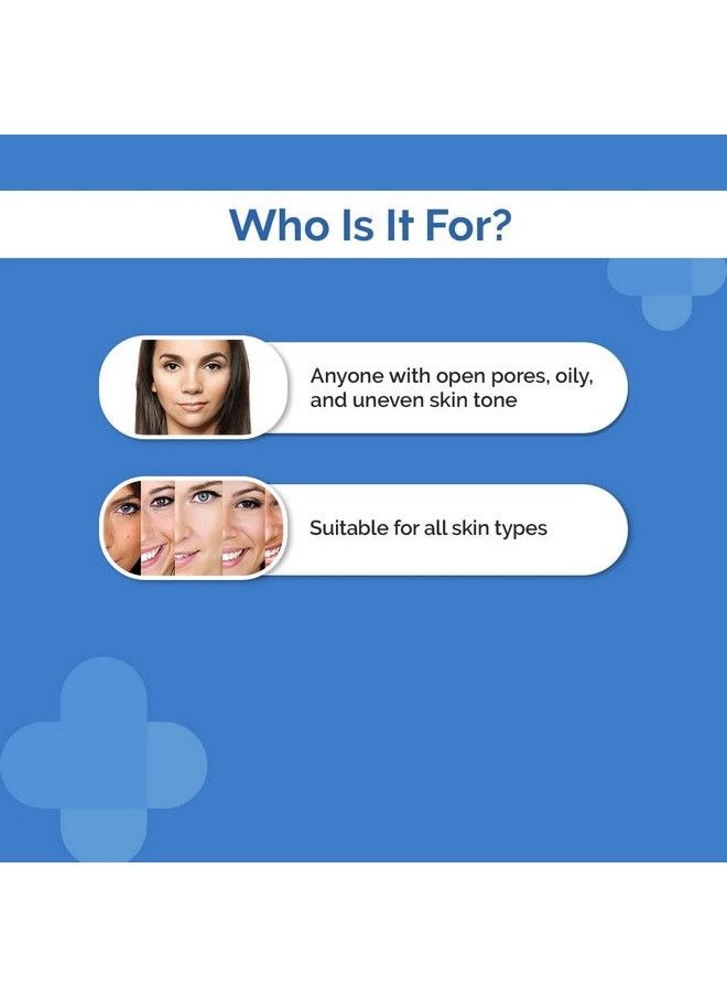 THE derma Co - Pore Minimizing Clay Daily Face Wash With 1% Niacinamide & 2% Pha For Open Pores 100 Ml - Image 1