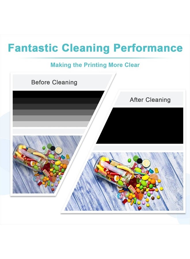 Absonic Printhead Cleaning Kit 100mL for Epson, Printer Cleaning Kit for HP, Inkjet Printer Head Cleaning Kit for Brother, Printer Cleaner Kit Nozzle Cleaner for Canon, Printer Print Head Cleaning Kit for DTF  - Image 2