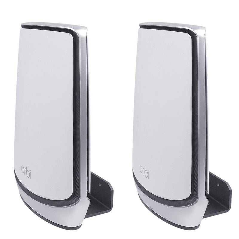 Koroao Metal Wall Mount Holder for Orbi Whole Home Tri-Band Mesh WiFi 6 System/Orbi Ultra(RBK850)(RBK852)(RBK853)/(RBS750)(RBS751)(RBK752)(RBK753)(960/860 Series)/(AX4200)(AX5700)(AX6000) (2-Pack) - Image 3