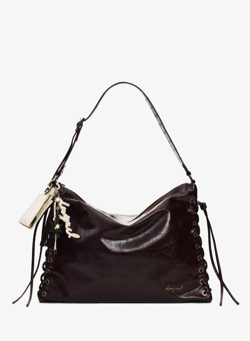 Large Shiny Woven Bag
