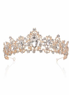 Crystal Crown for Women, Queen Tiaras with Rhinestone, Bridal Tiara