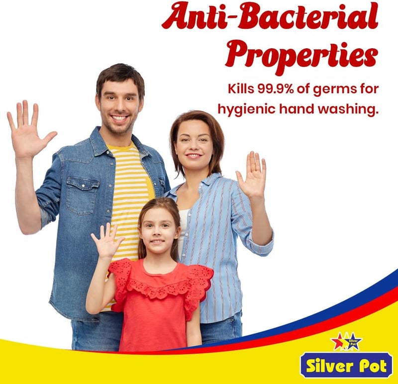 Silver Pot Strawberry & Pomegranate Hand Wash 400ml - Image 4