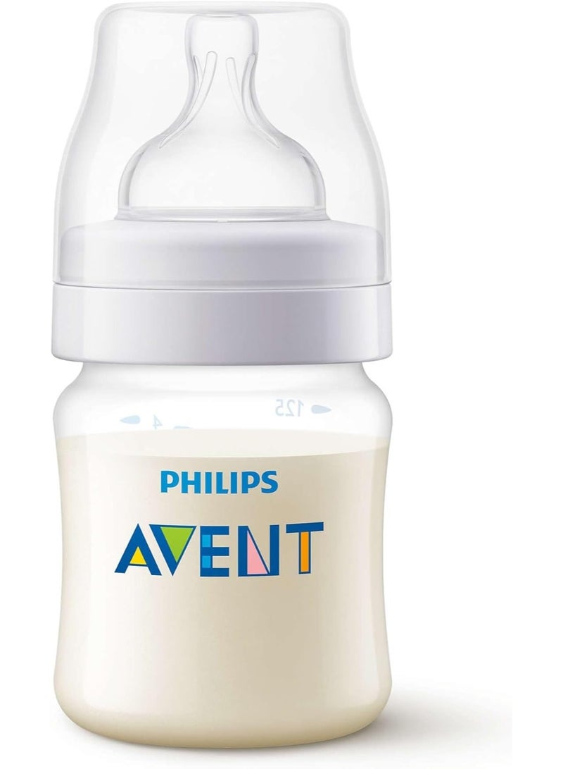 فيليبس ببرونة أطفال مضادة للمغص – 125 مل مع حلمة مهواة، خالية من BPA، عبوة من قطعتين للمولود - Image 1