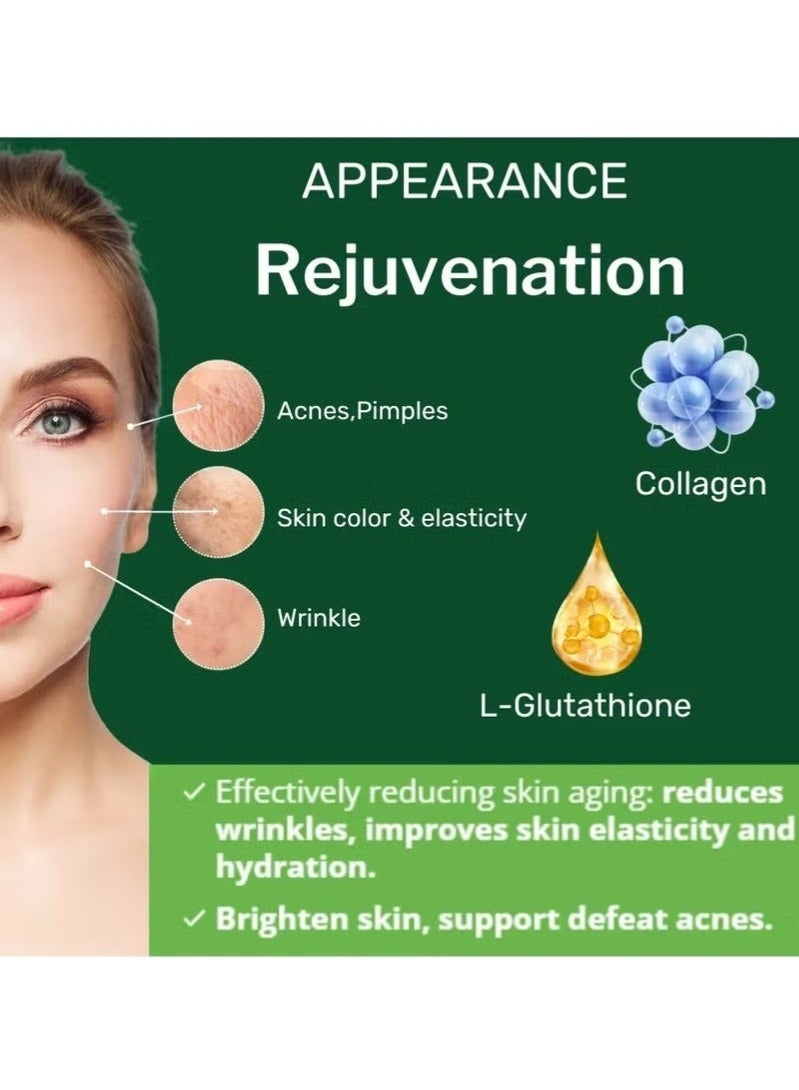 فيتجوم قهوة الكولاجين 20X مع الشيا - 100% عضوية، مع الجلوتاثيون وفيتامينات من 8 فواكه، قهوة تخسيس الوزن وتنظيف الجسم، كولاجين جلوتا ممتاز (12غ*10 Sachets) - Image 4