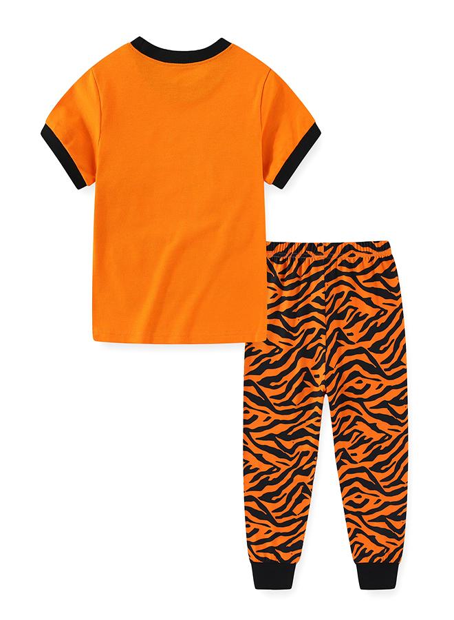 babyqlo Roaring Tiger Jungle Adventure Set Pajama Set - Image 3