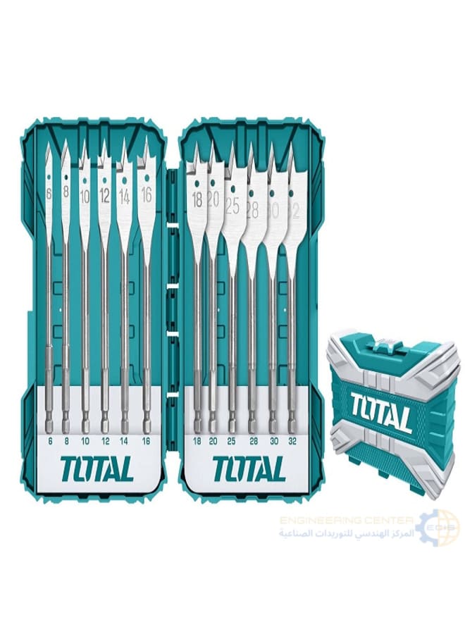 Total 12-Piece 6-32mm Hanging Socket Set TACSDL1201