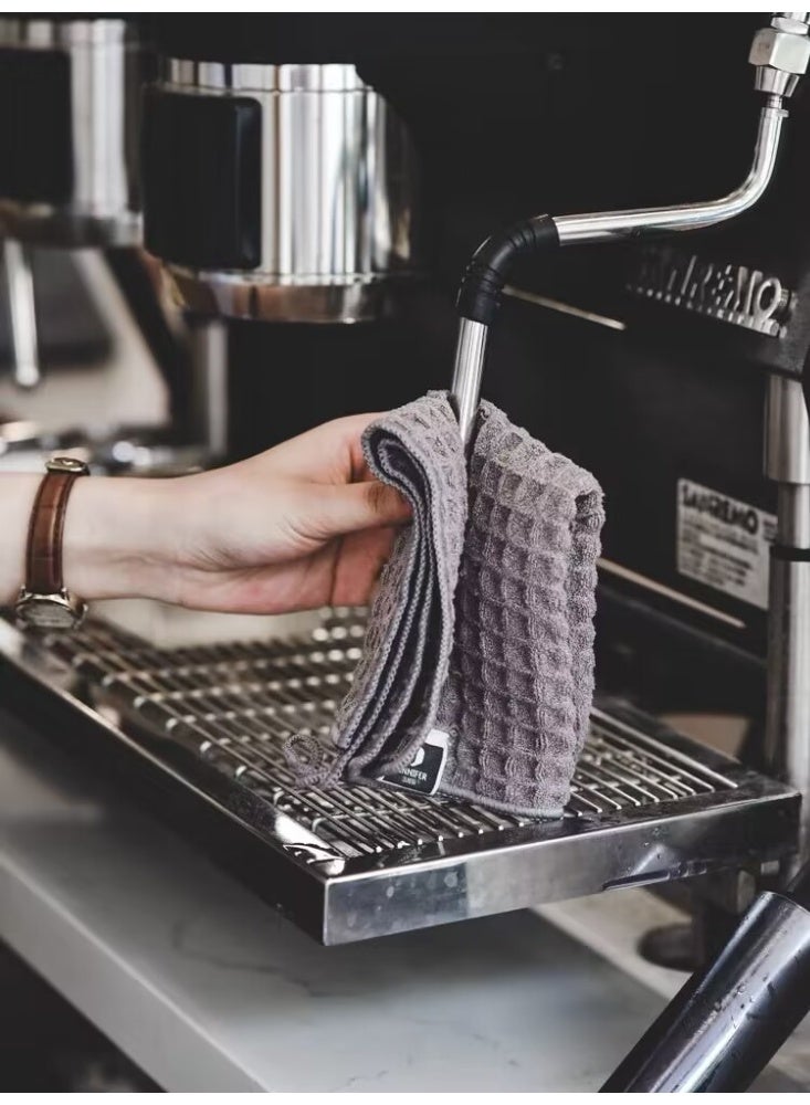 Coffee Cloth 4 Pack 30x30cm Microfiber Barista Towel Coffee Machine Cleaning Accessories for Espresso Machine, Steam Wand, Countertop - Image 2