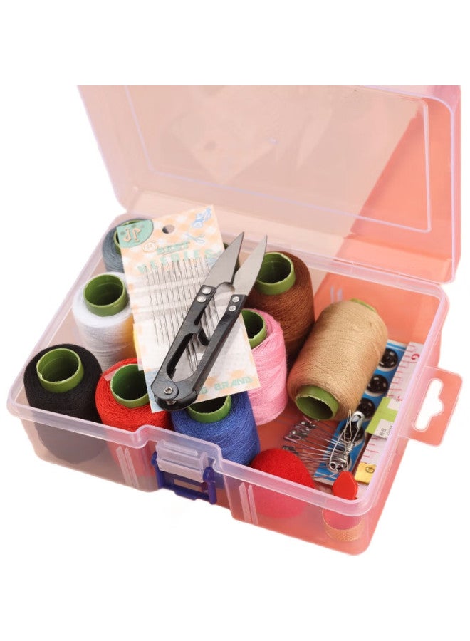 JAJALIN Sewing Kit, Portable Home Sewing Box, Multi-Functional Tool Kit For Hand Sewing And Mending, Includes Sewing Needles And Thread Set - Image 2