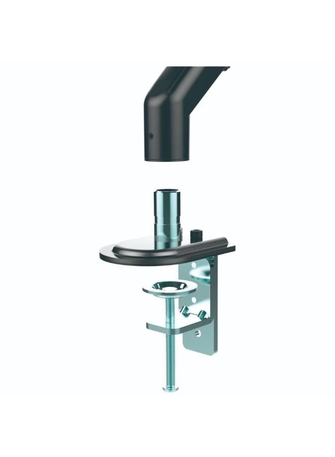 Generic Monitor Desk Mount Stand Full Motion Swivel Monitor Arm with Gas Spring for 17-27''Monitors(Within 4.4lbs to 15.4lbs) Computer Monitor Stand（Black）  - Image 4