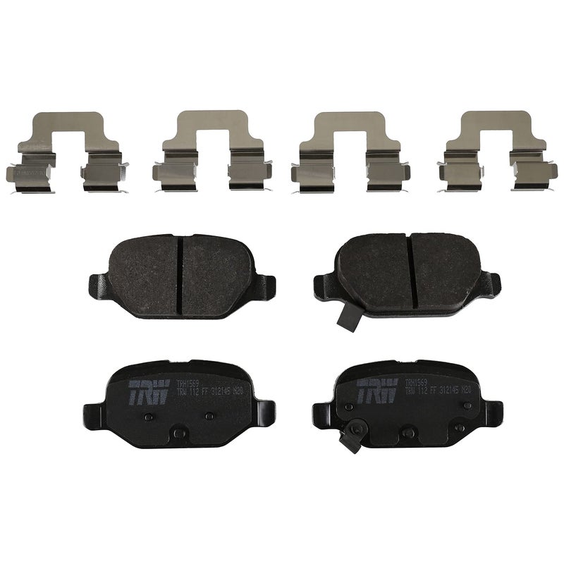 TRW Pro TRH1569 Disc Brake Pad Set For Fiat 500 20122019 Rear