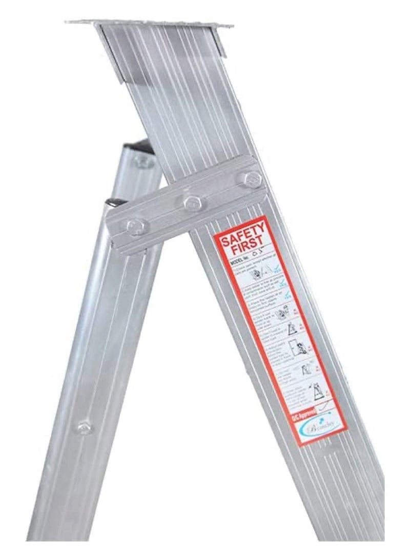 zamilladders Zamil Aluminum Ladder Dual Purpose Heavy Duty Extendable 6 Step - Image 3